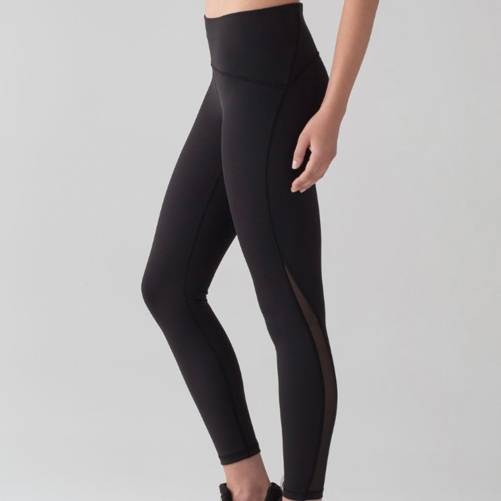 Lululemon Train Times 7/8 Pant *25" Black (First Release)